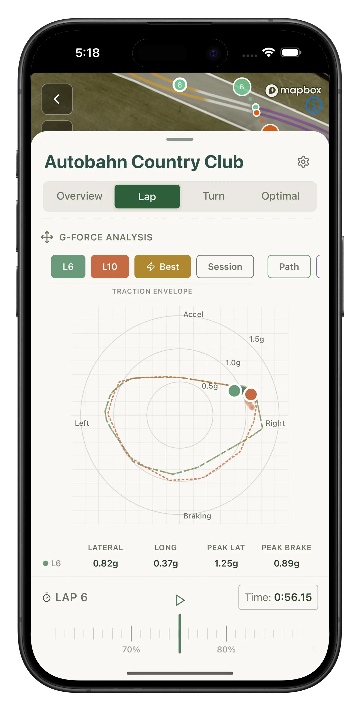 Stint app interface showing understand your driving features - 4