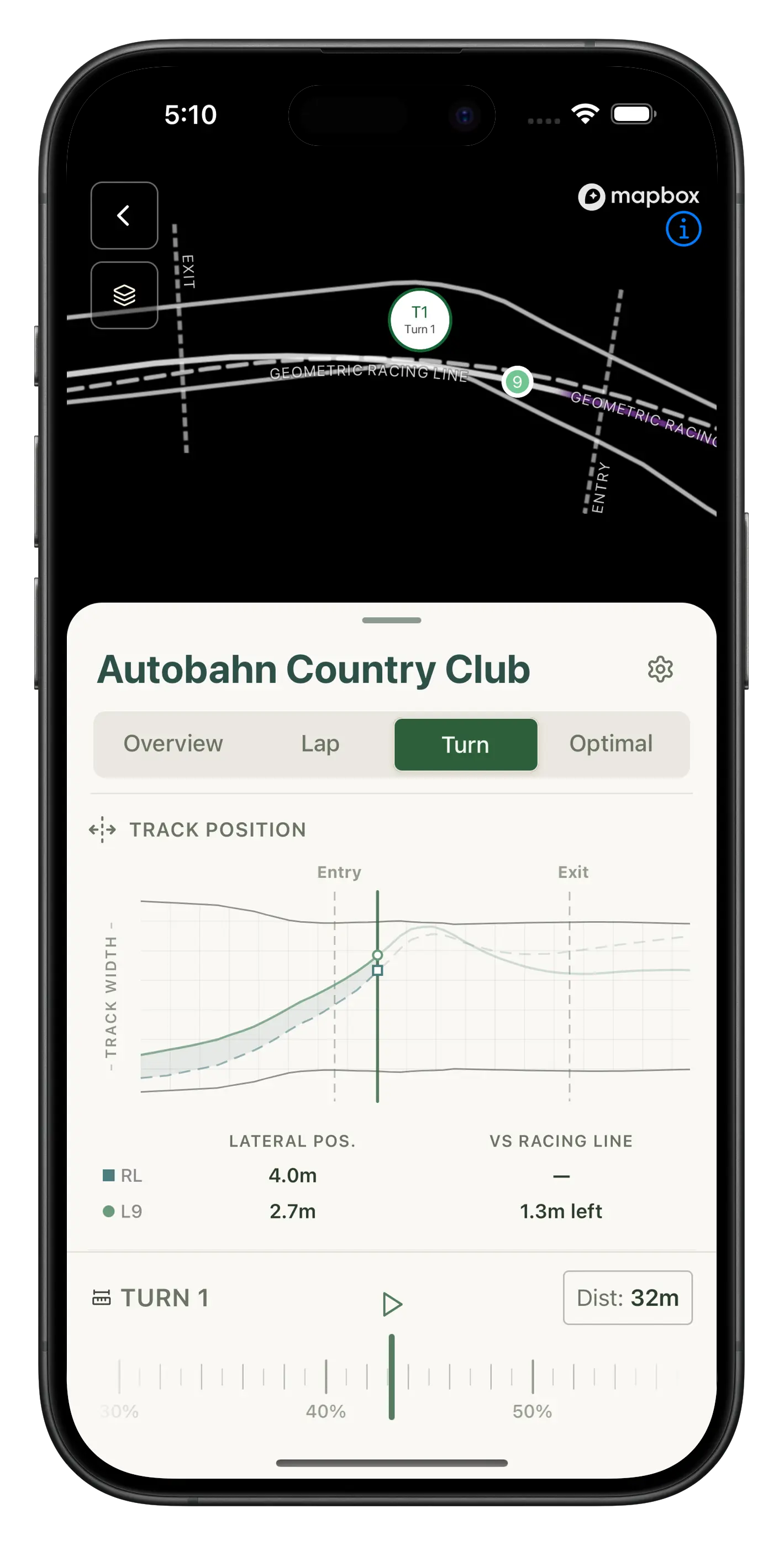 Stint app interface showing understand your driving features - 5