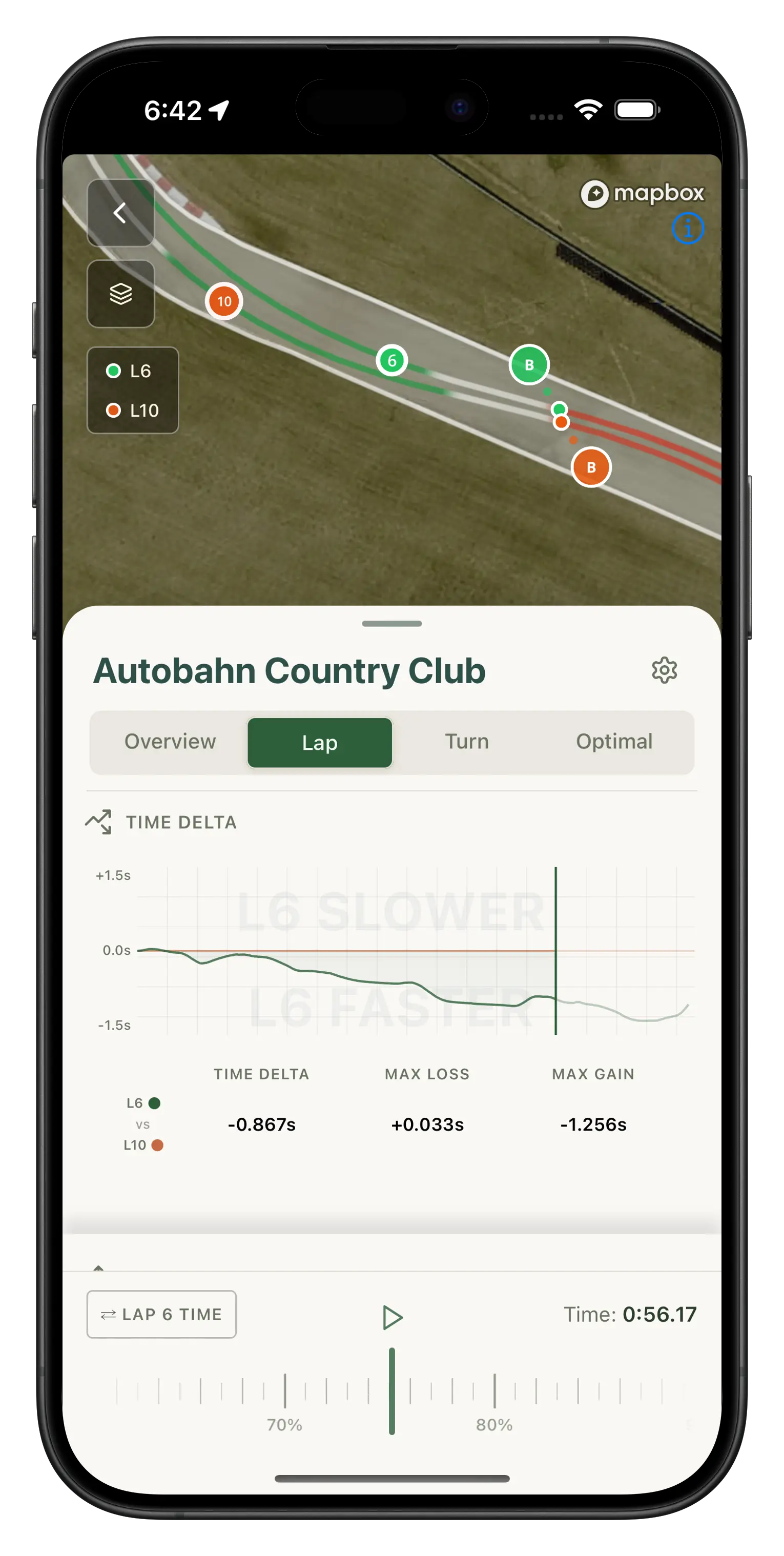 Stint app interface showing understand your driving features - 2